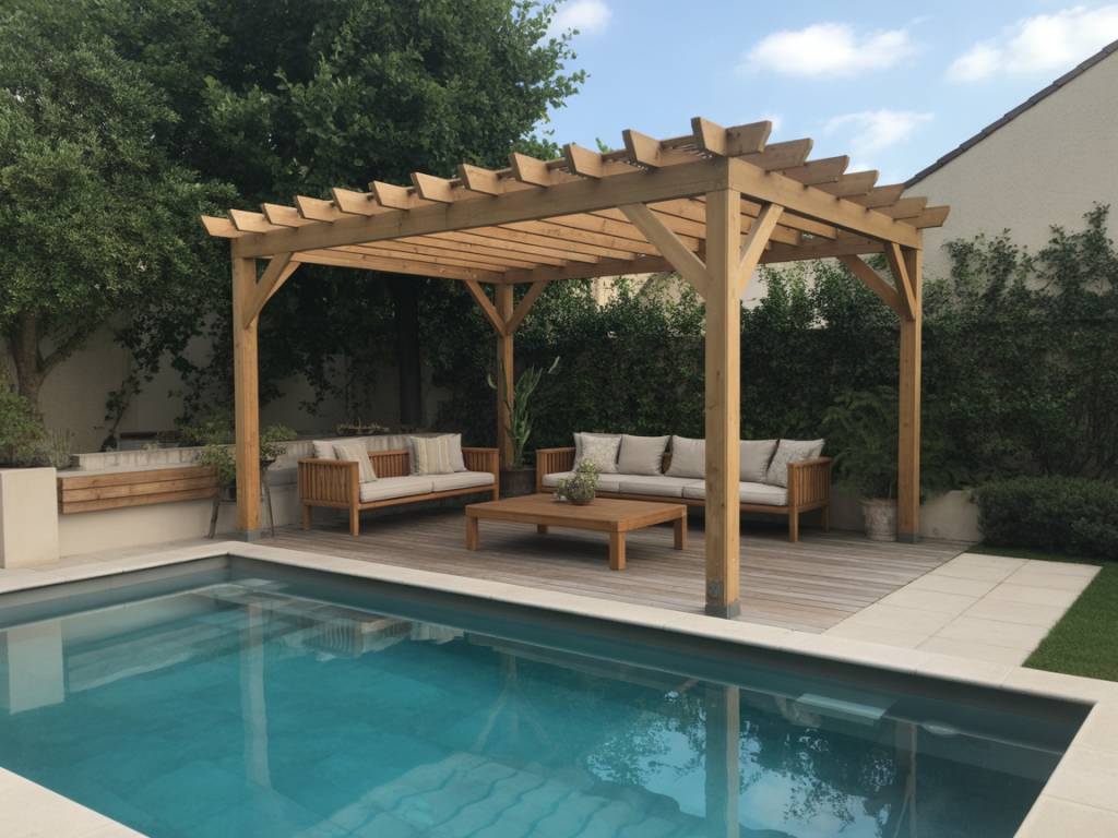 Pergola piscine extérieure : comment créer un coin ombragé élégant autour du bassin