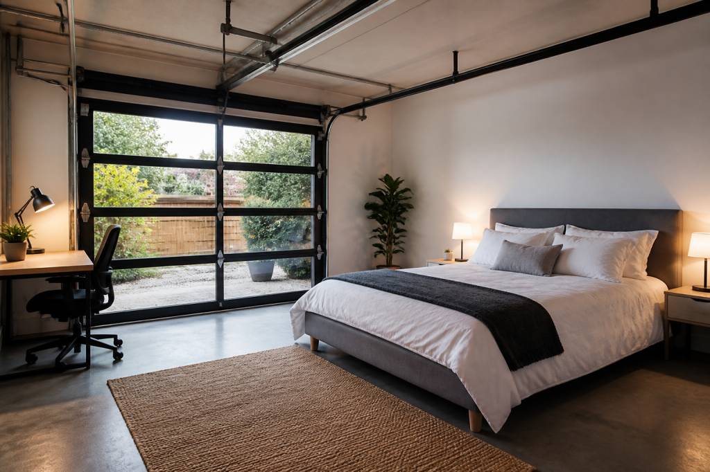 Garage aménagé en chambre : règles, isolation et démarches à connaître