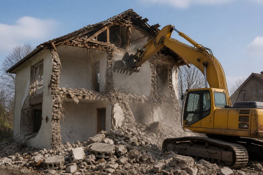 Démolition maison : tout savoir pour réussir vos travaux en toute sécurité