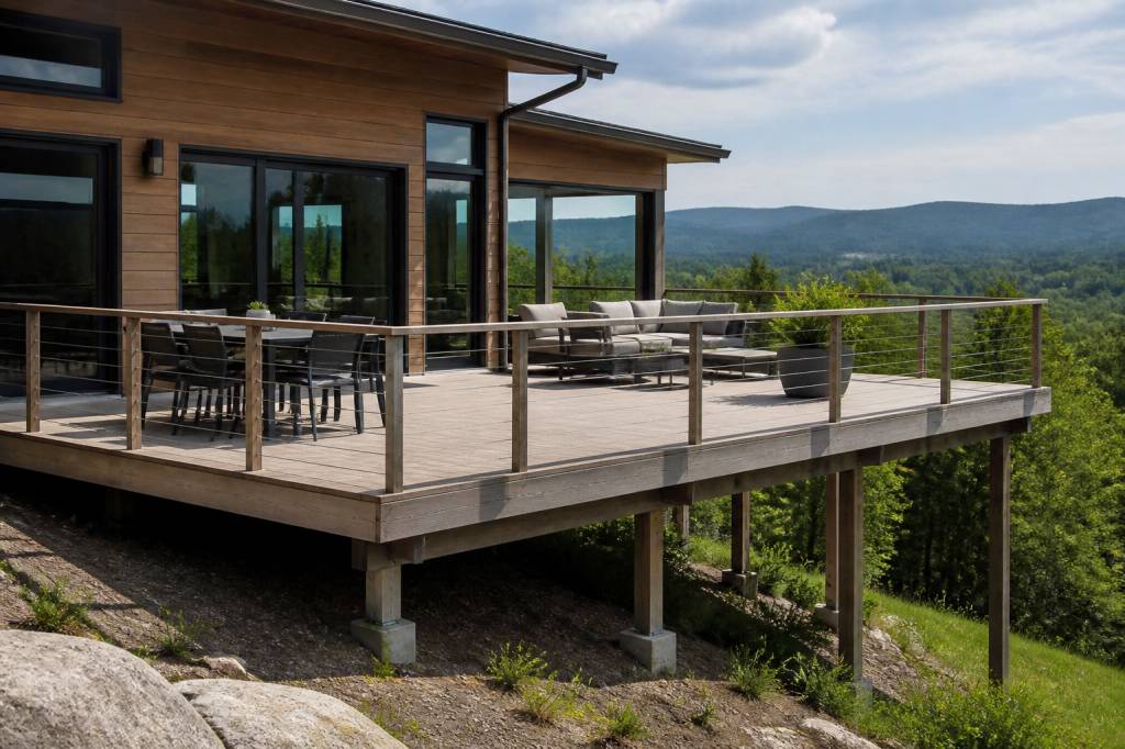 Prix d'une terrasse sur pilotis : coût, critères et budget à prévoir