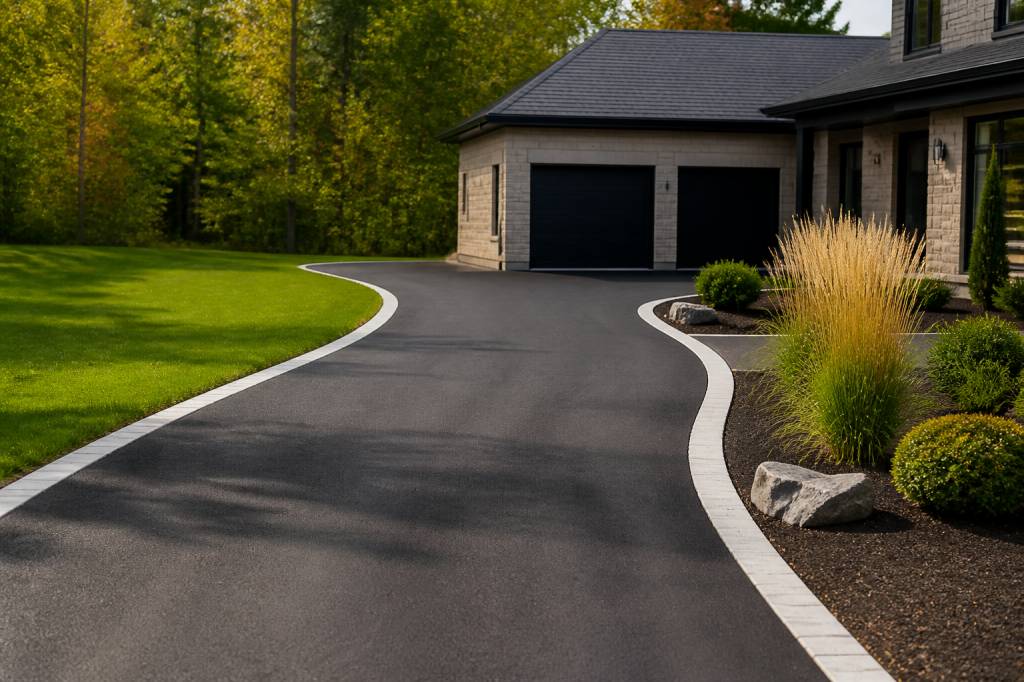 Allée goudronnée : prix, pose et conseils pour un extérieur durable
