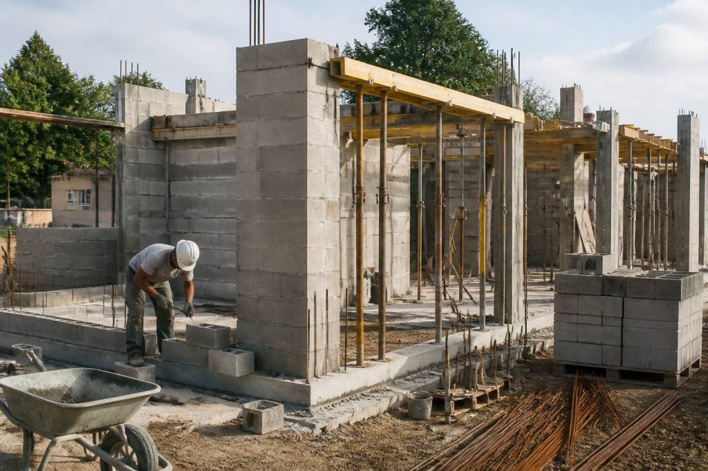 Travaux de maçonnerie générale et gros oeuvre de bâtiment : réussir son chantier et bien choisir ses solutions
