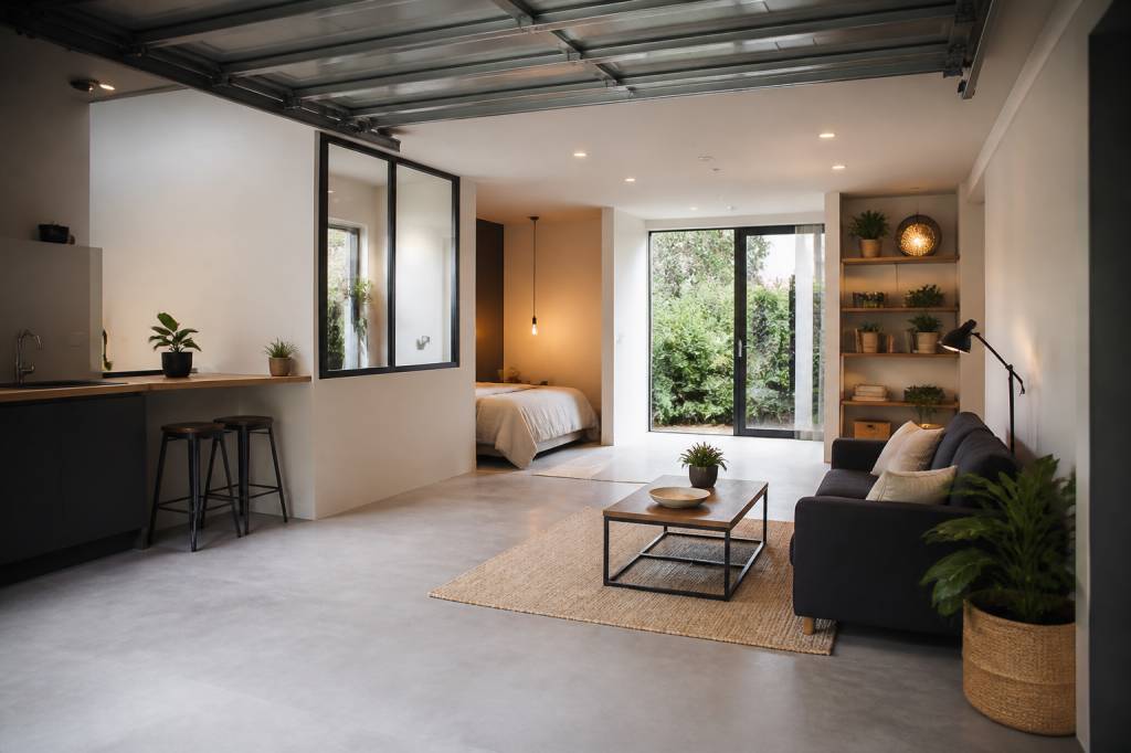 Aménager un studio dans un garage : tout savoir pour réussir votre projet