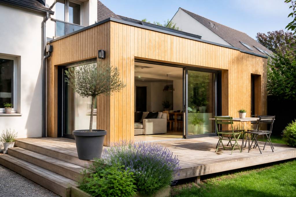 Coût extension en bois : prix, budget et conseils pour bien préparer votre projet
