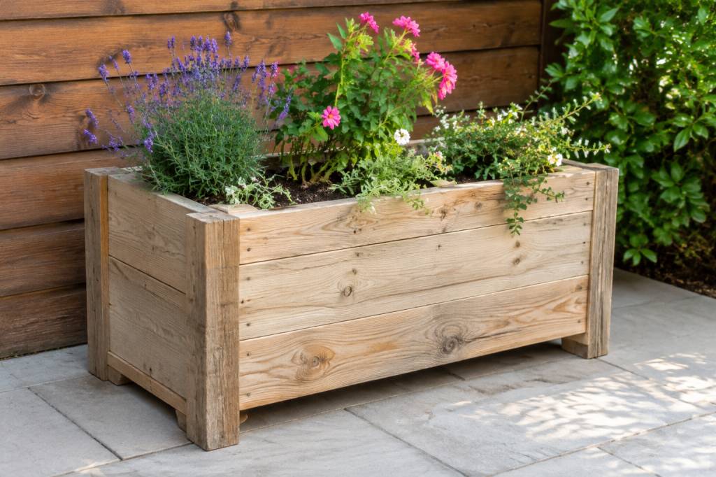 Comment fabriquer une jardinière en bois de palette facilement ?