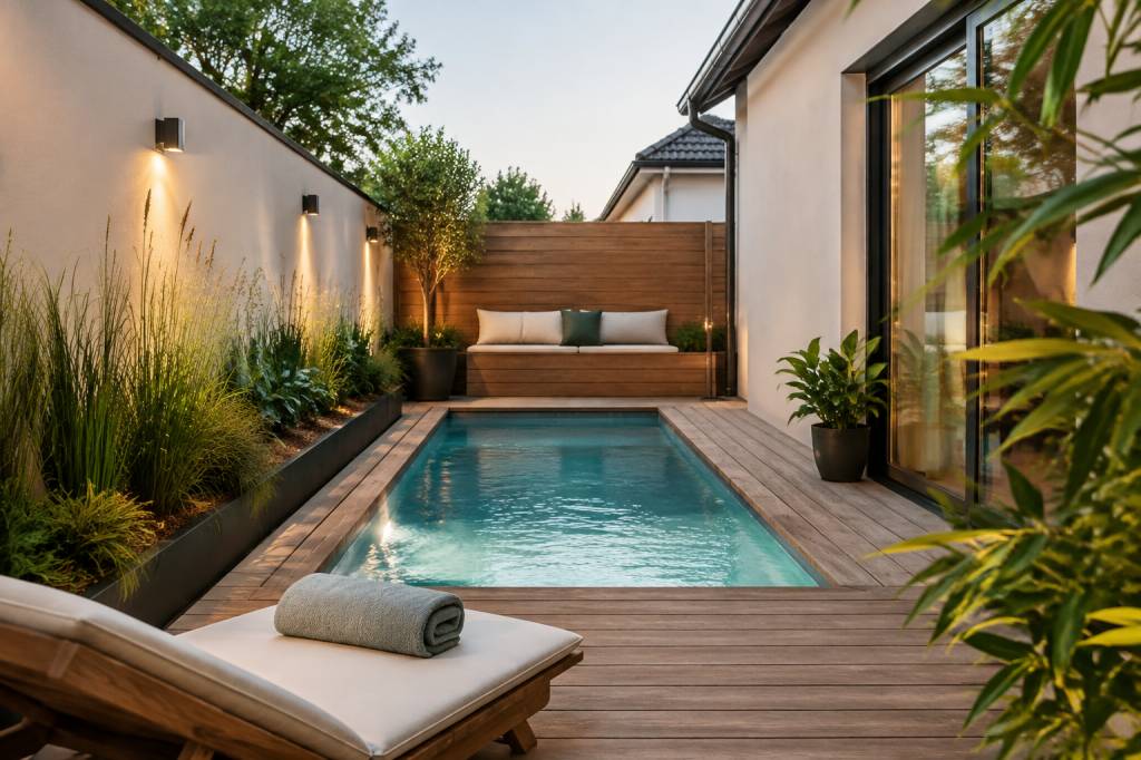 Aménagement petit jardin avec piscine : nos idées pour optimiser l’espace
