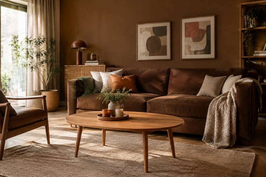 Couleur brun : comment l’adopter dans votre décoration intérieure